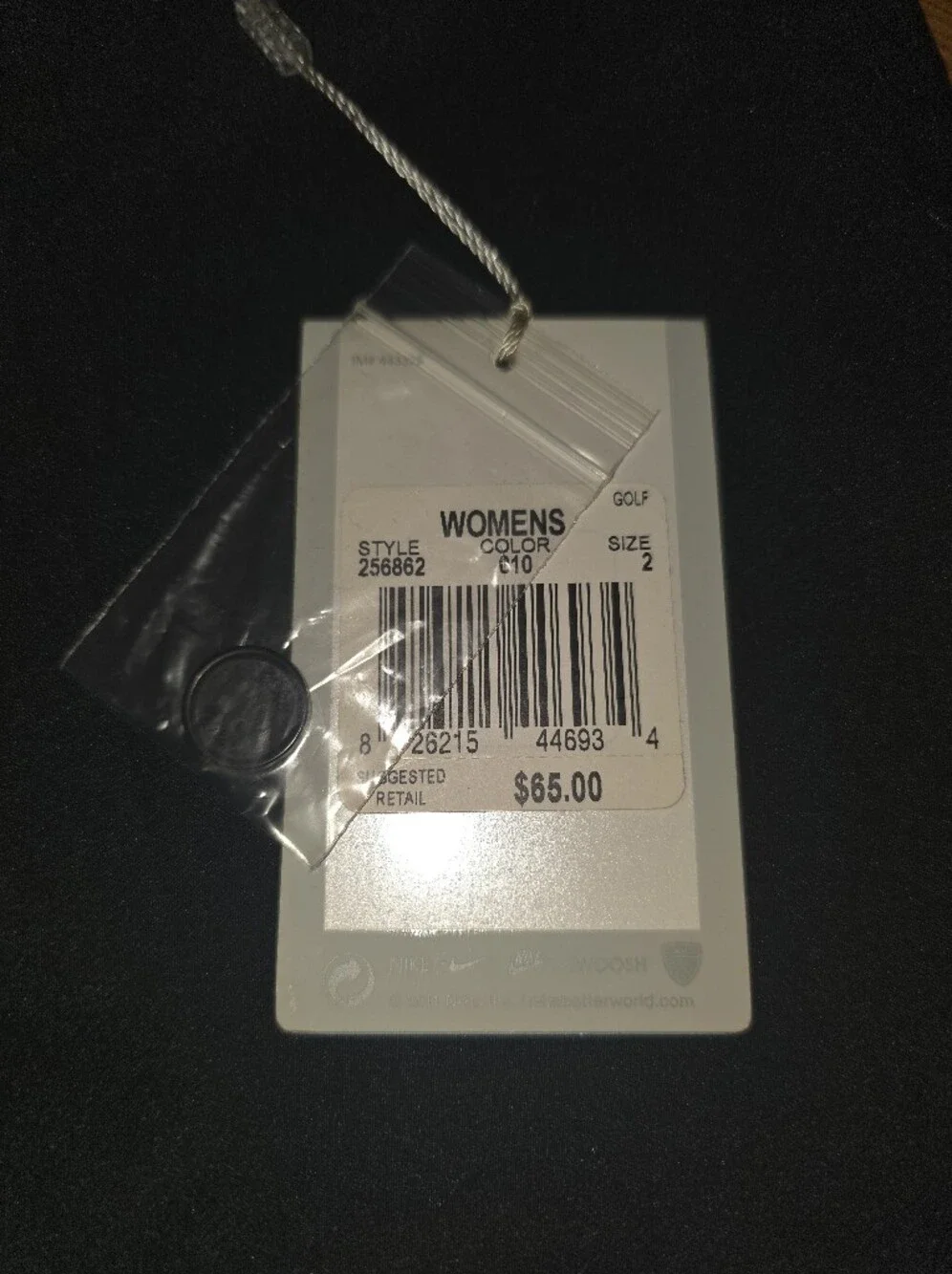 NWT Nike Tour Performance Golf Shorts DriFit Women's Size 2 Black 10